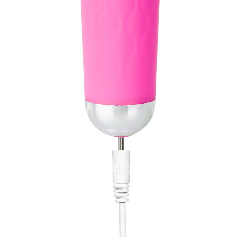 Rechargeable Silicone Mini Massage Wand Vibrator 20 Function