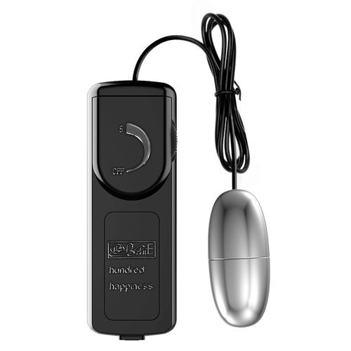 Silver Vibrating Egg II with Remote