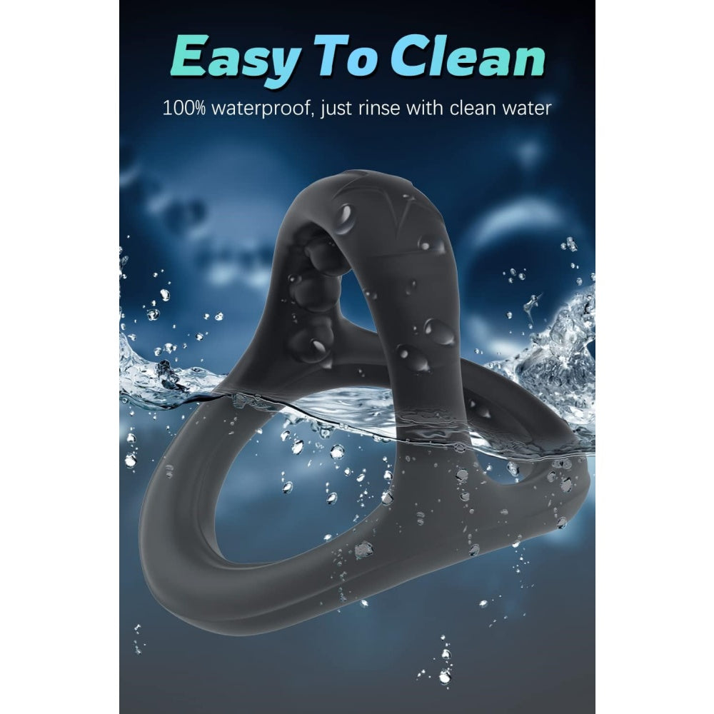 Silicone Cock and Ball Ring & Donut Cock Ring Kit (7 Piece)