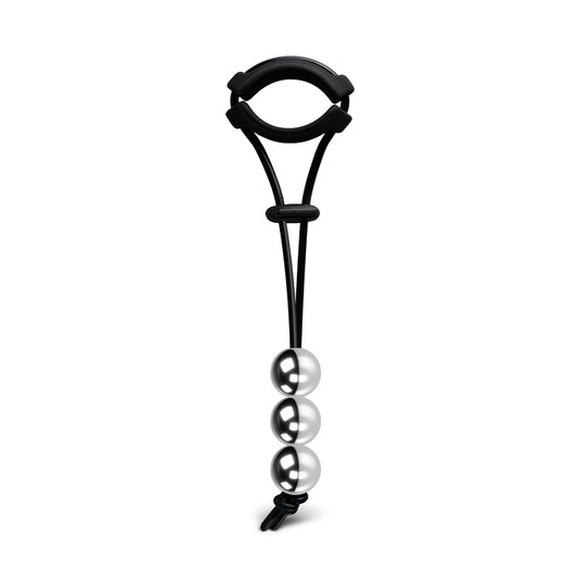 7 oz | 1 inch 3 Metal Ball Penis Weight Hanger with Quick Release