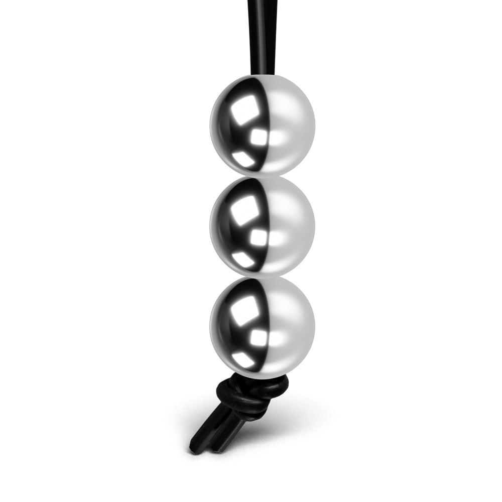 7 oz | 1 inch 3 Metal Ball Penis Weight Hanger with Quick Release