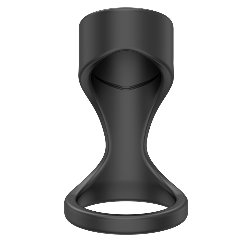 Silicone Ribbed Penis Enhancer Sleeve, 3 inch
