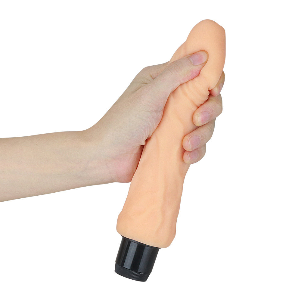 Lovetoy Xtreme Feel I Cyberskin Dildo Vibrator 8 inch