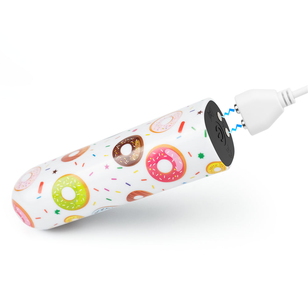 Lovetoy Rechargeable Donut Mini Bullet Vibrator 10 Speed