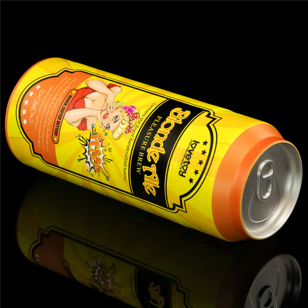 Lovetoy Discreet Pleasure Brew Blond Ale Male Masturbator/Stroker