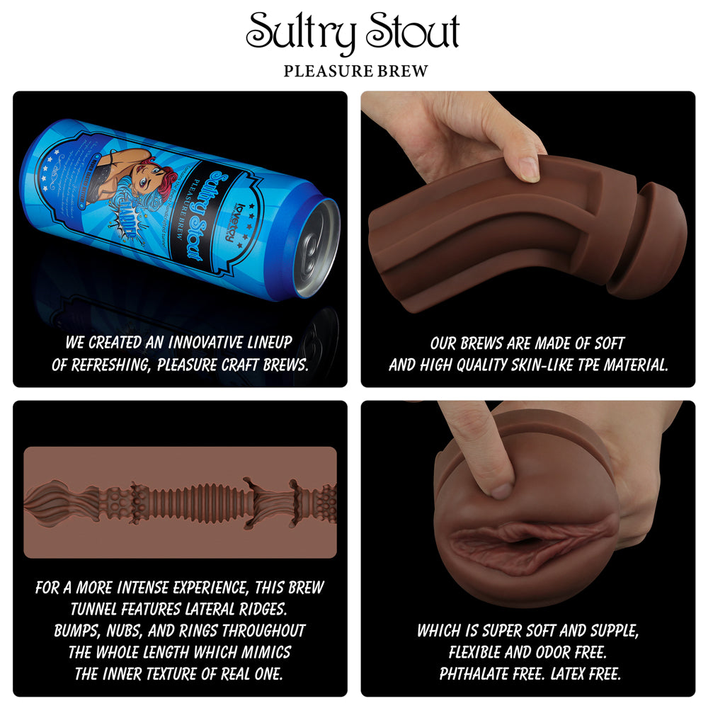 Lovetoy Discreet Pleasure Brew Sultry Stout Male Masturbator/Stroker