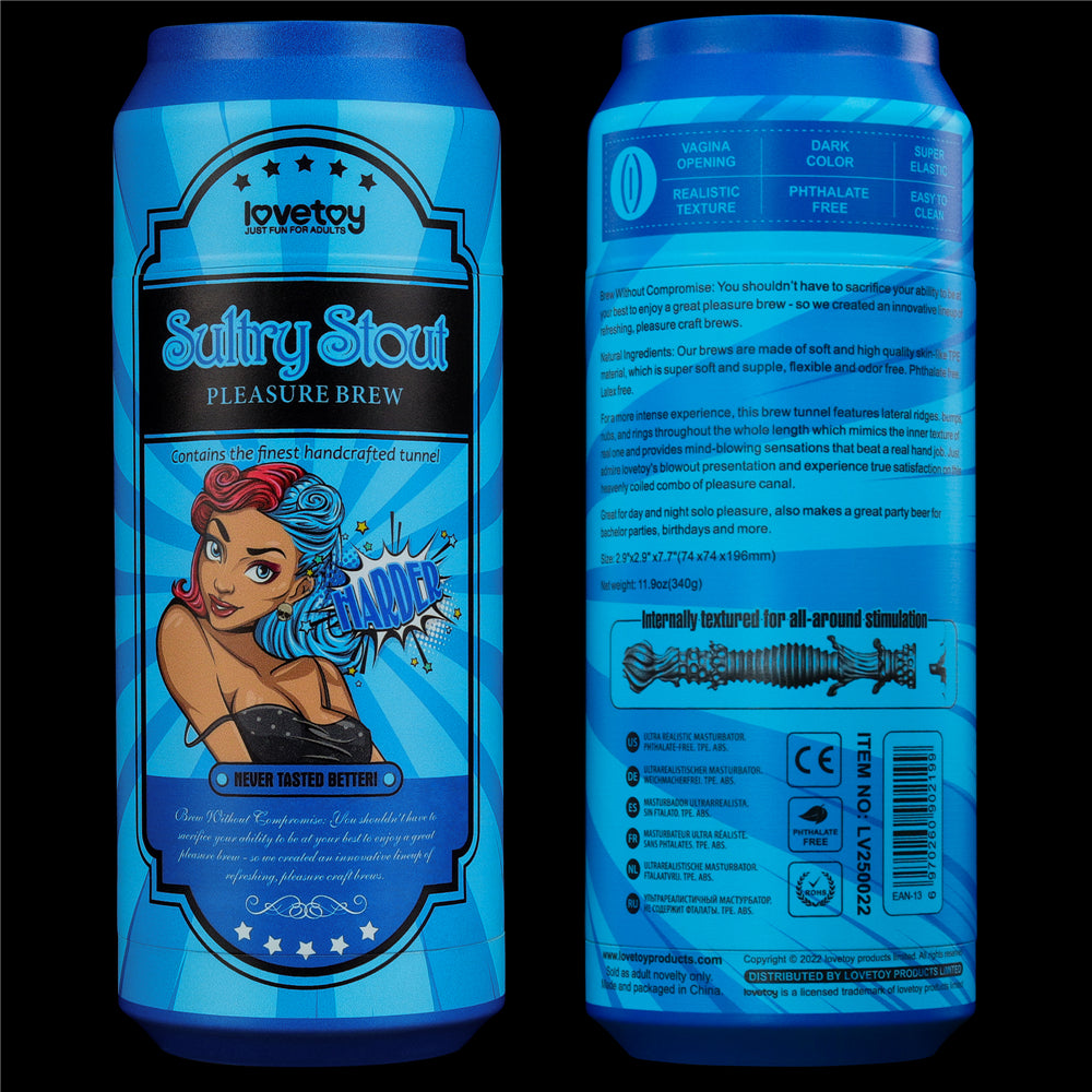 Lovetoy Discreet Pleasure Brew Sultry Stout Male Masturbator/Stroker