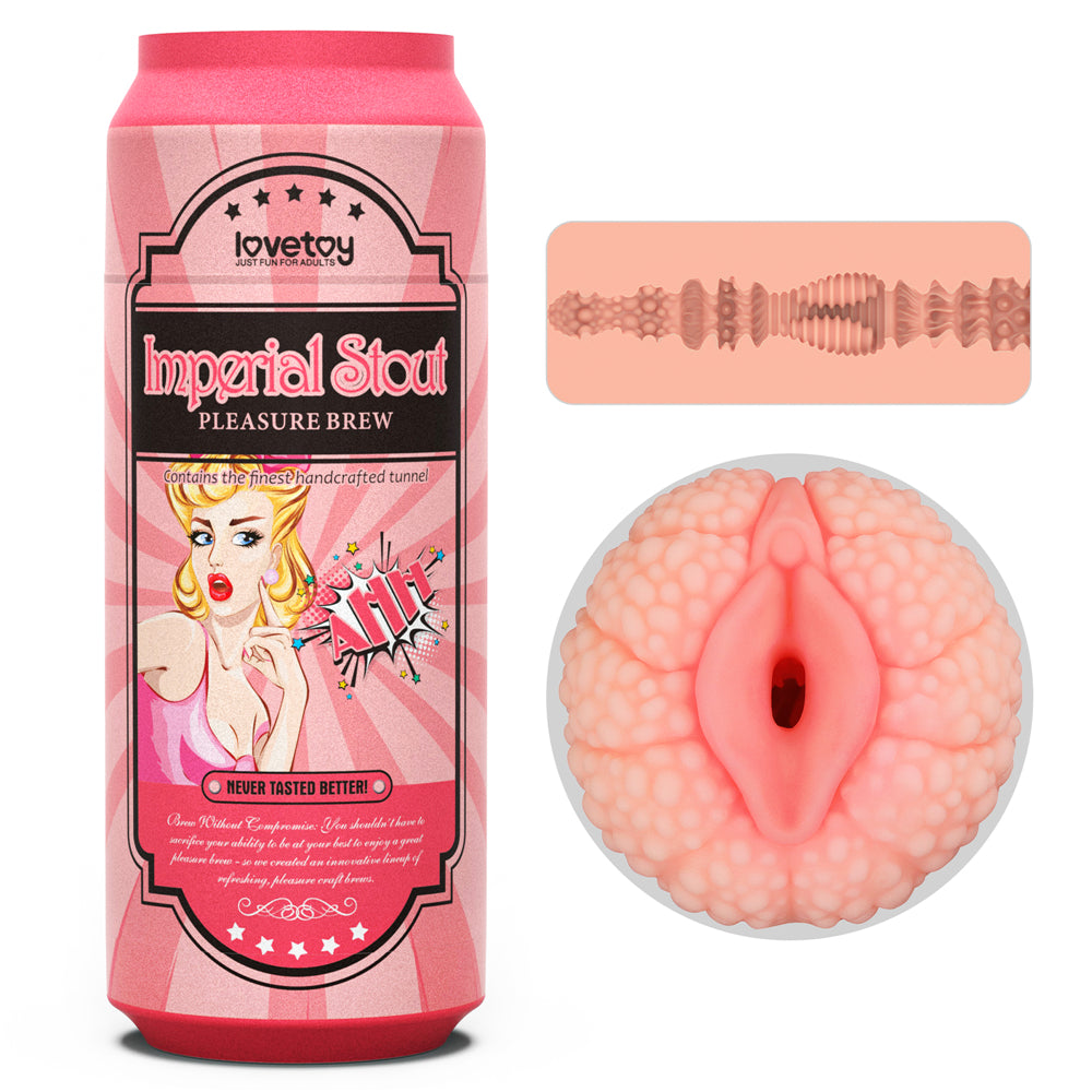 Lovetoy Discreet Pleasure Brew Imperial Stout Male Masturbator/Stroker