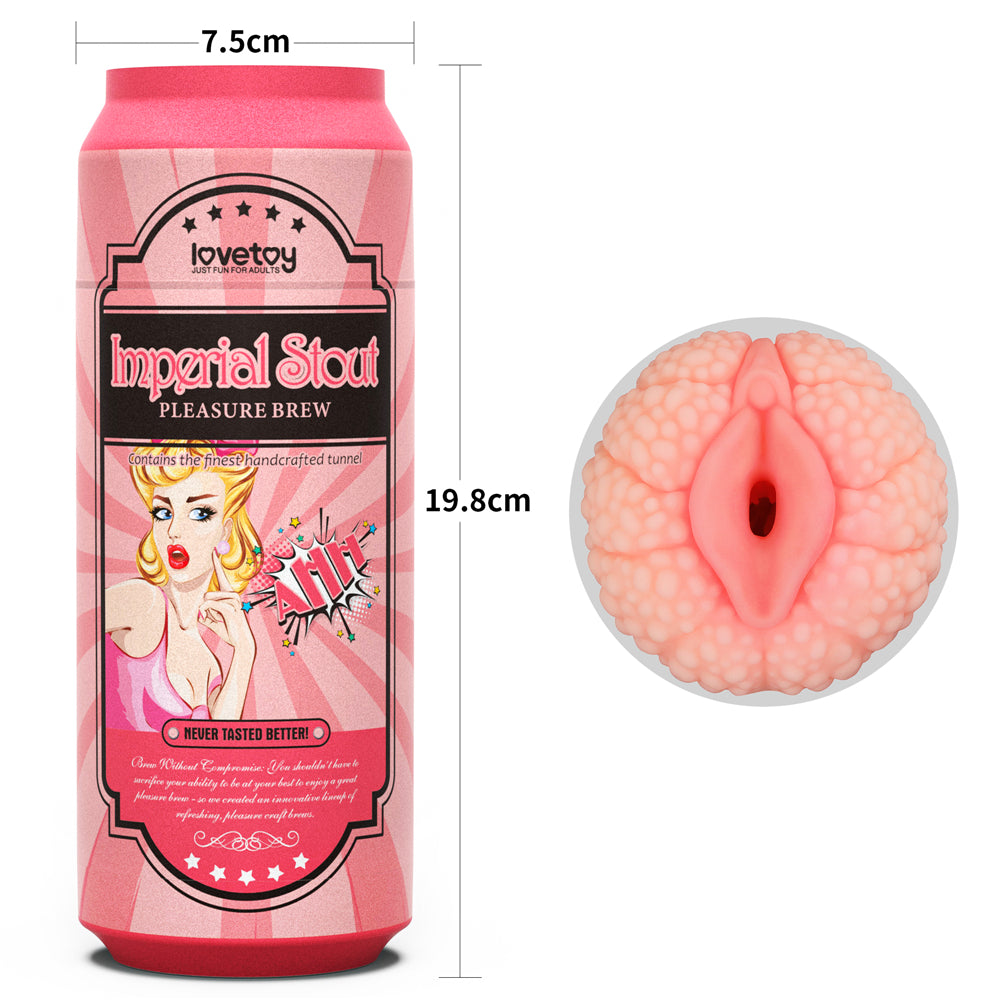 Lovetoy Discreet Pleasure Brew Imperial Stout Male Masturbator/Stroker