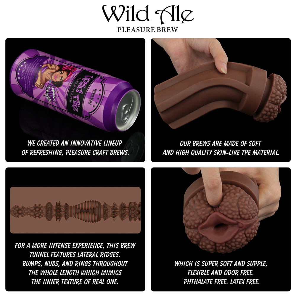 Lovetoy Discreet Pleasure Brew Wild Ale Male Masturbator/Stroker