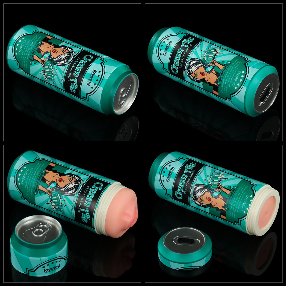 Lovetoy Discreet Pleasure Brew Cream Ale Male Masturbator/Stroker