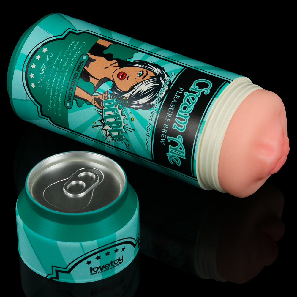 Lovetoy Discreet Pleasure Brew Cream Ale Male Masturbator/Stroker
