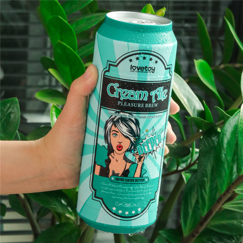 Lovetoy Discreet Pleasure Brew Cream Ale Male Masturbator/Stroker