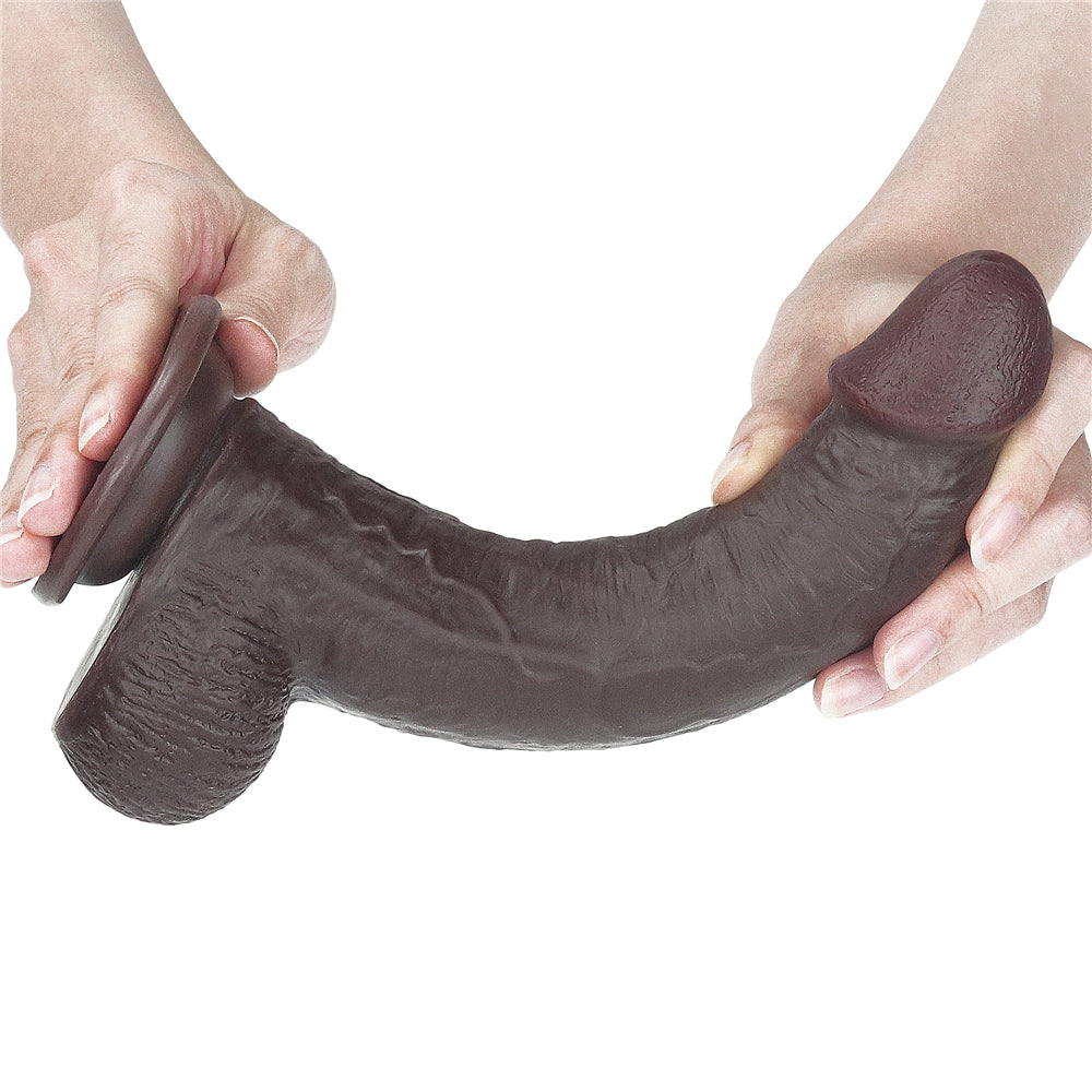 Lovetoy Sliding Skin Dual Layer Dildo 9 inch