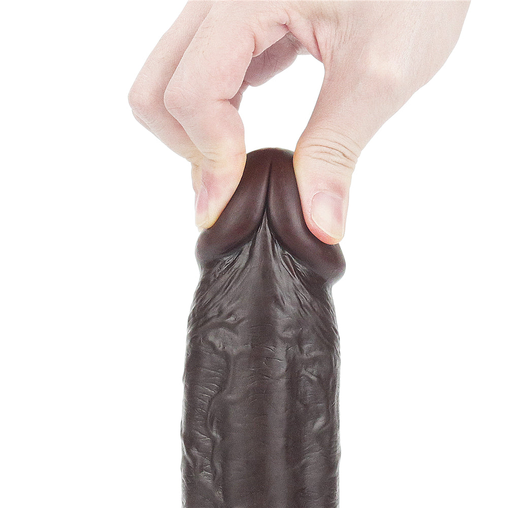 Lovetoy Sliding Skin Dual Layer Dildo 9 inch