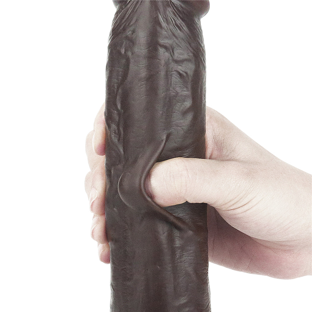 Lovetoy Sliding Skin Dual Layer Dildo 9 inch