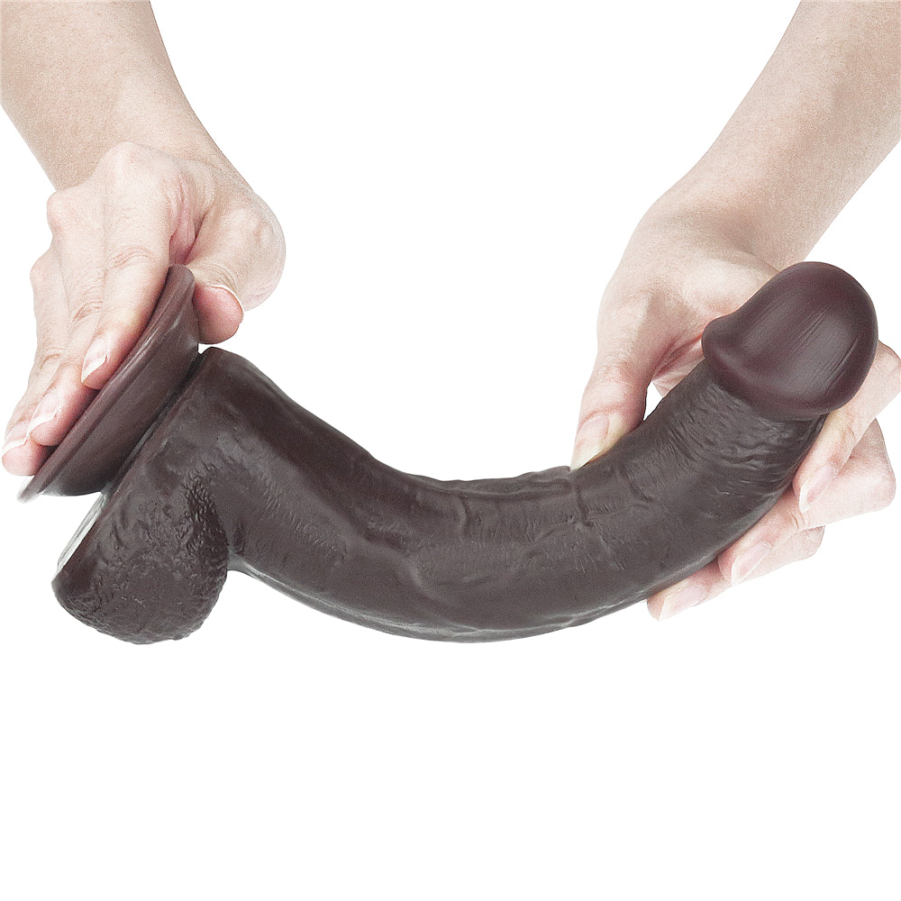 Lovetoy Sliding Skin Dual Layer Dildo 9 inch