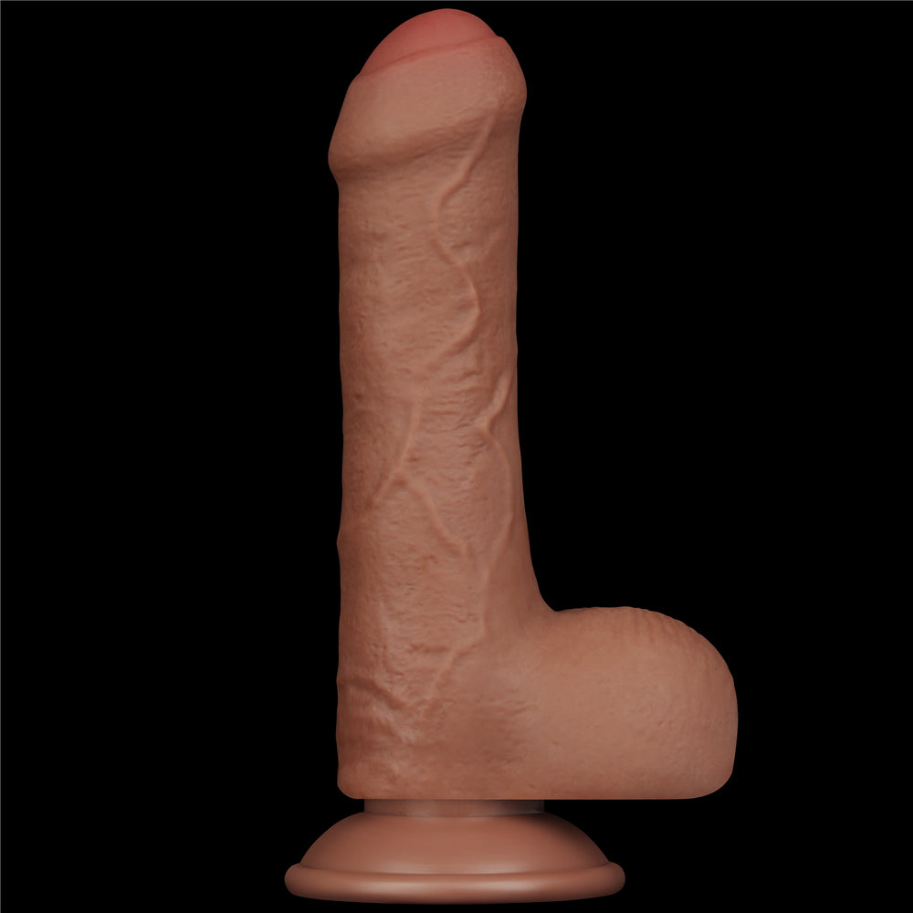 Lovetoy Sliding Skin Dual Layer Dildo 7 inch