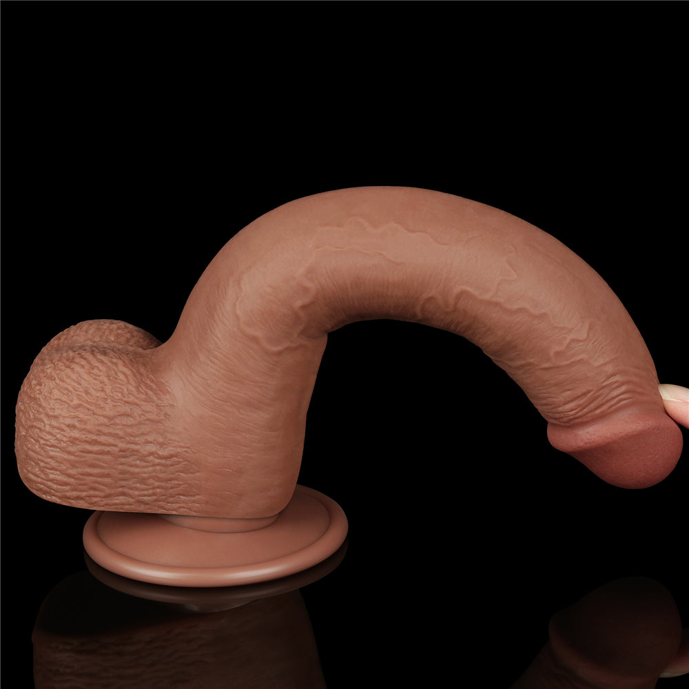 Lovetoy Sliding Skin Dual Layer Dildo 9 inch