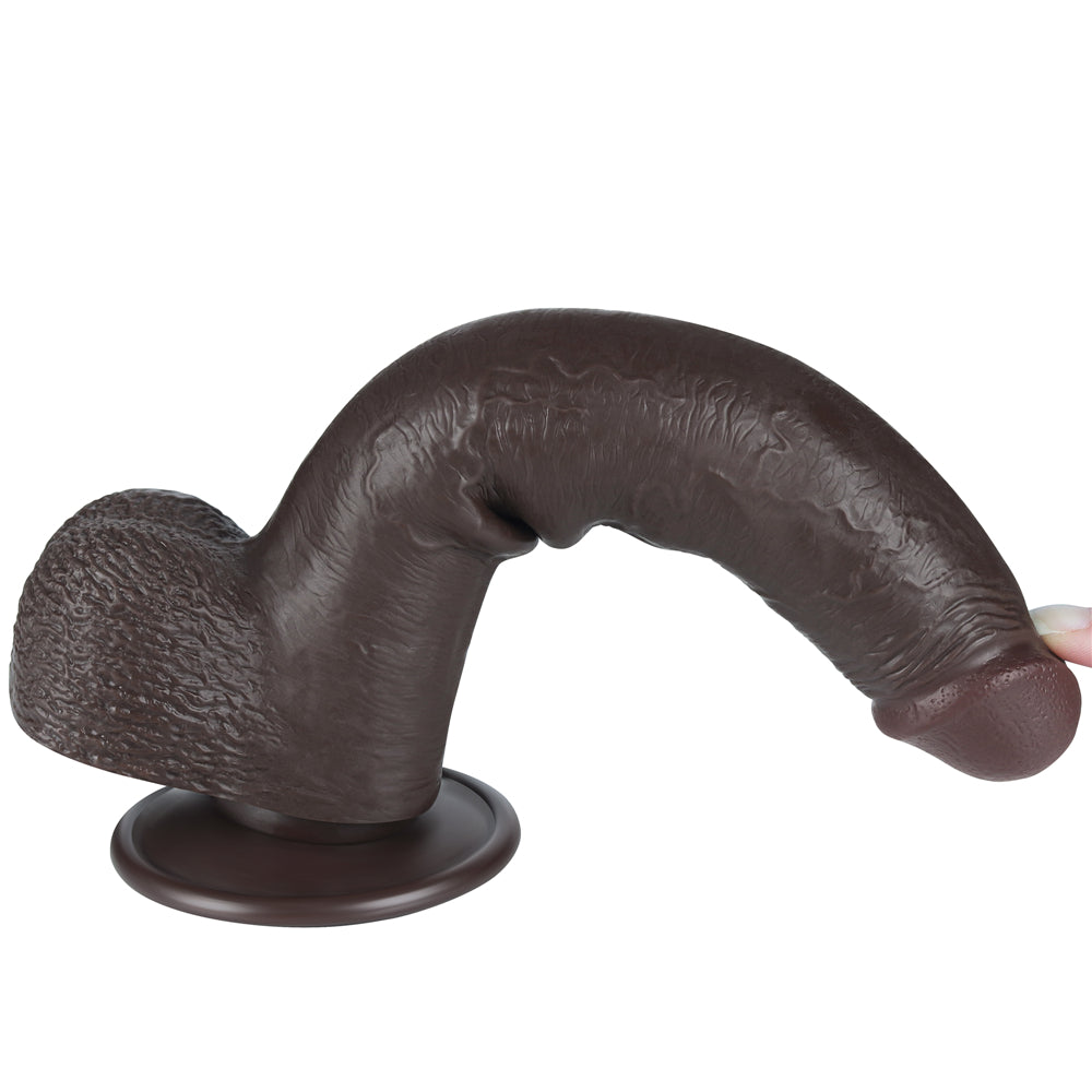 Lovetoy Sliding Skin Dual Layer Dildo 9 inch