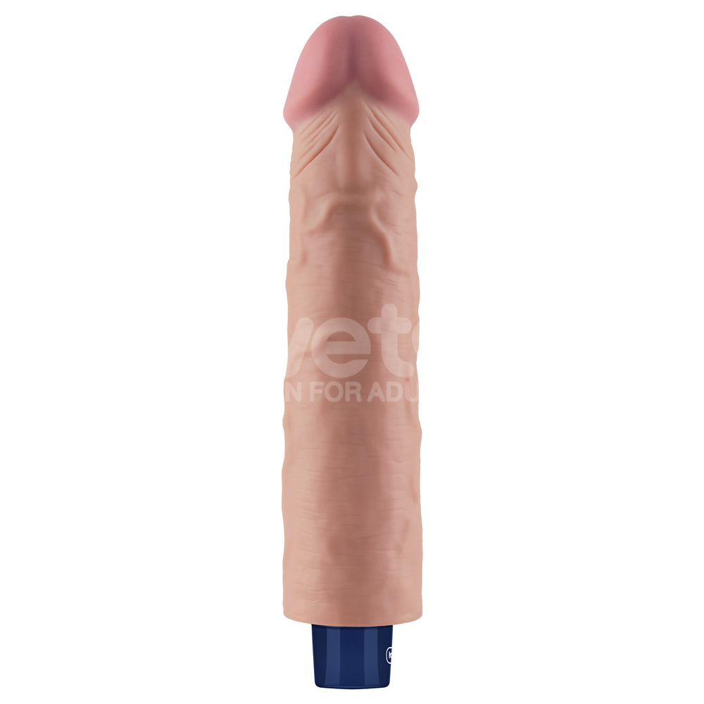 Lovetoy Real Softee Rechargeable Vibrating Dildo 9.5 inch