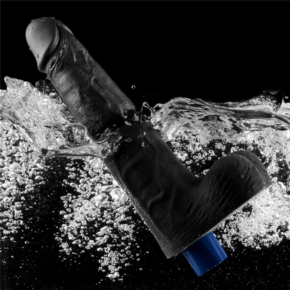 Lovetoy Real Softee Rechargeable Vibrating Dildo 10 inch