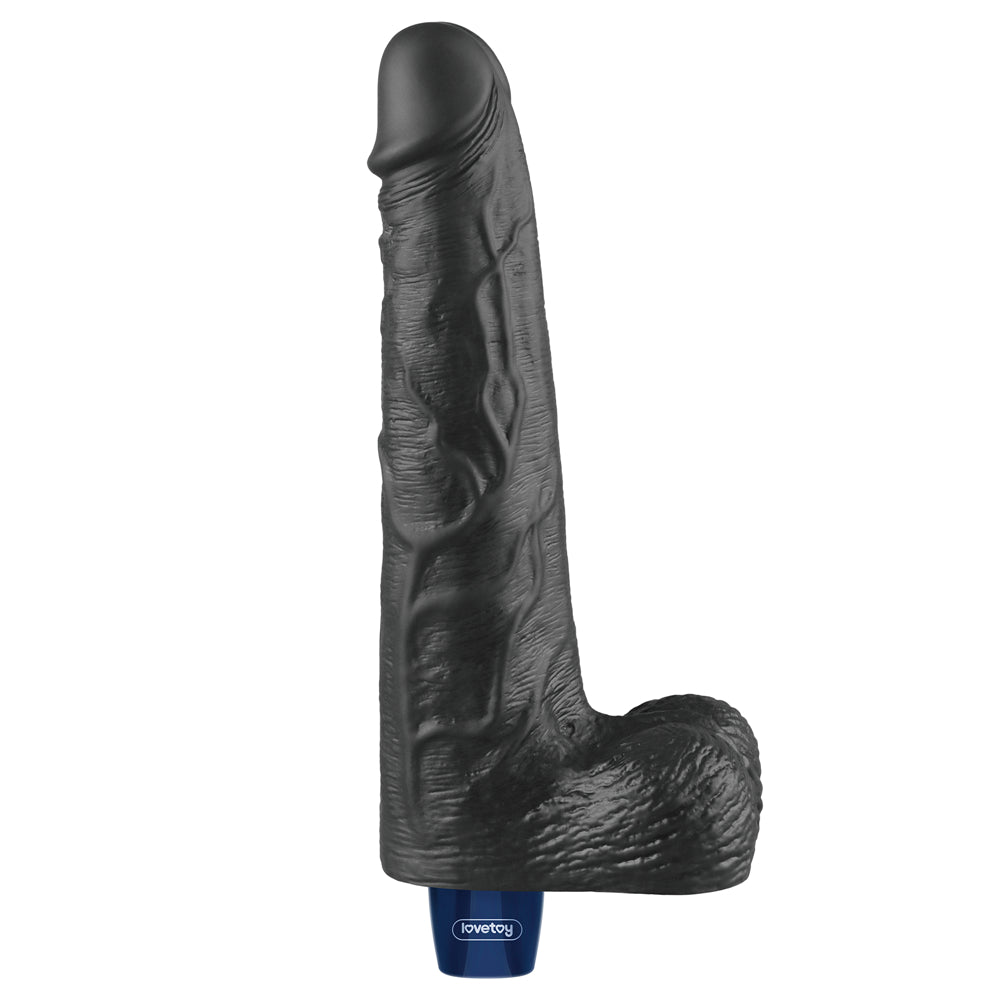 Lovetoy Real Softee Rechargeable Vibrating Dildo 10 inch