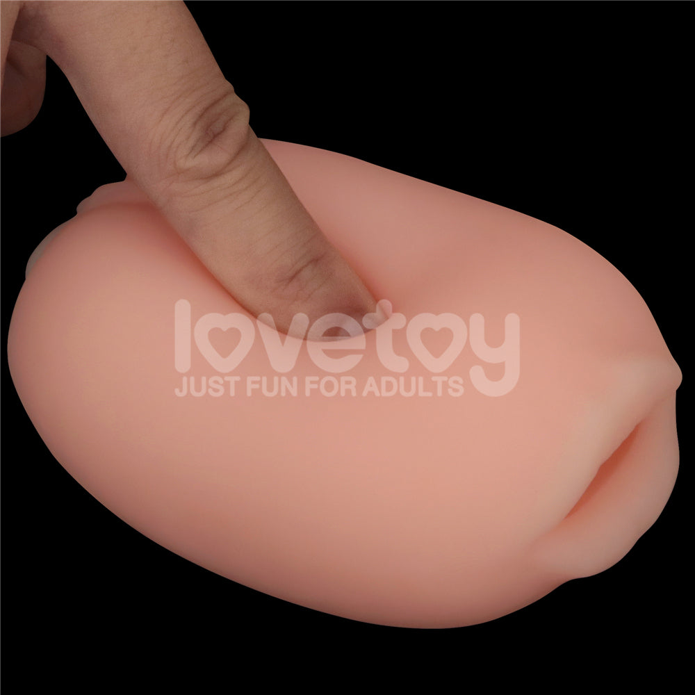 Lovetoy Slider Double-Ended Masturbator Mouth and Vagina