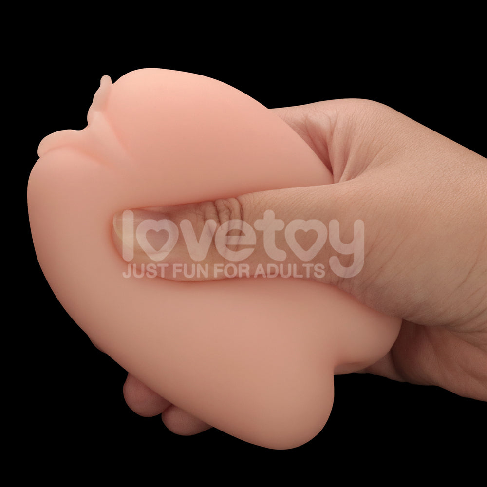 Lovetoy Slider Double-Ended Masturbator Ass and Vagina