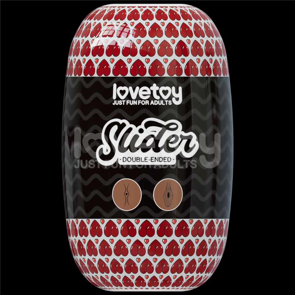 Lovetoy Slider Double-Ended Masturbator Ass and Vagina