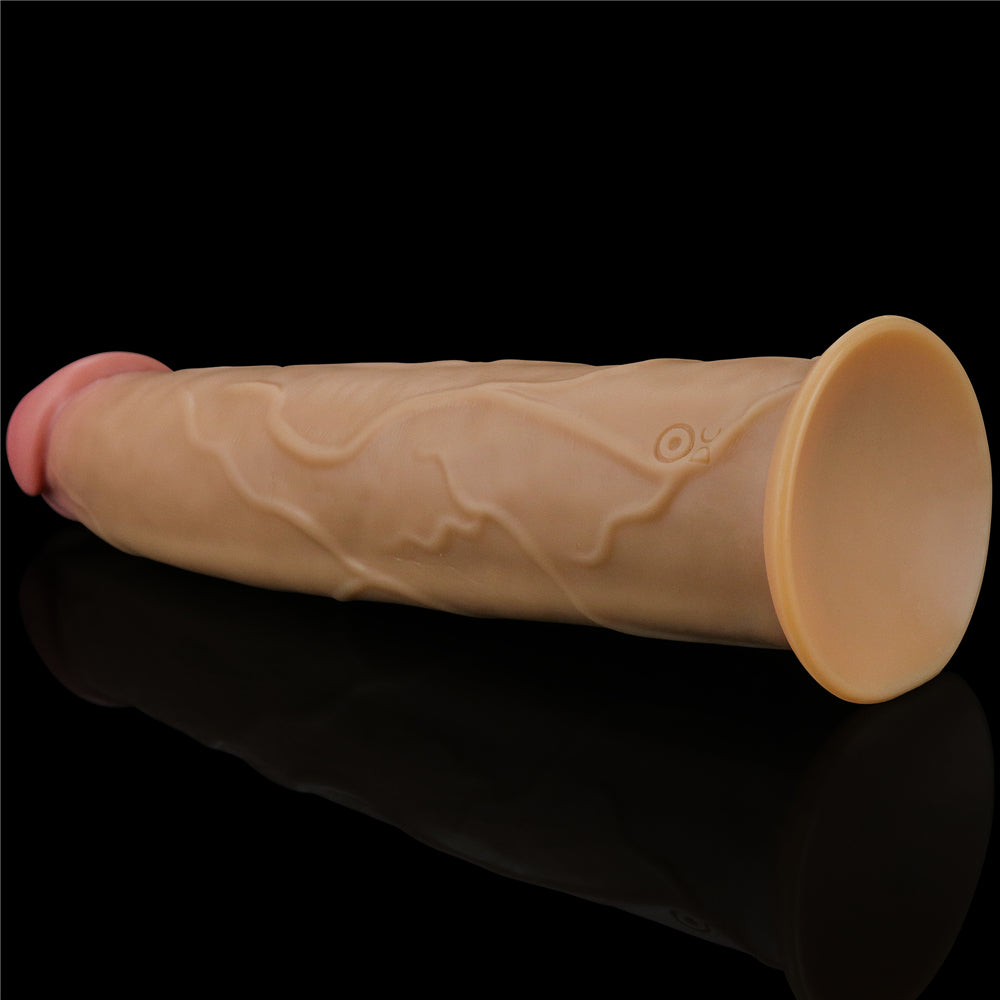 Lovetoy Remote Control Rechargeable Dual Layered Silicone Rotating Dildo 9 inch