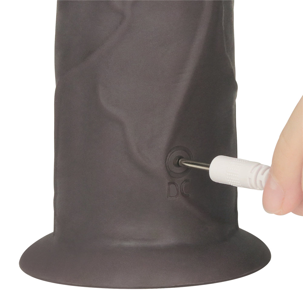 Lovetoy Remote Control Rechargeable Dual Layered Silicone Rotating Dildo 9 inch