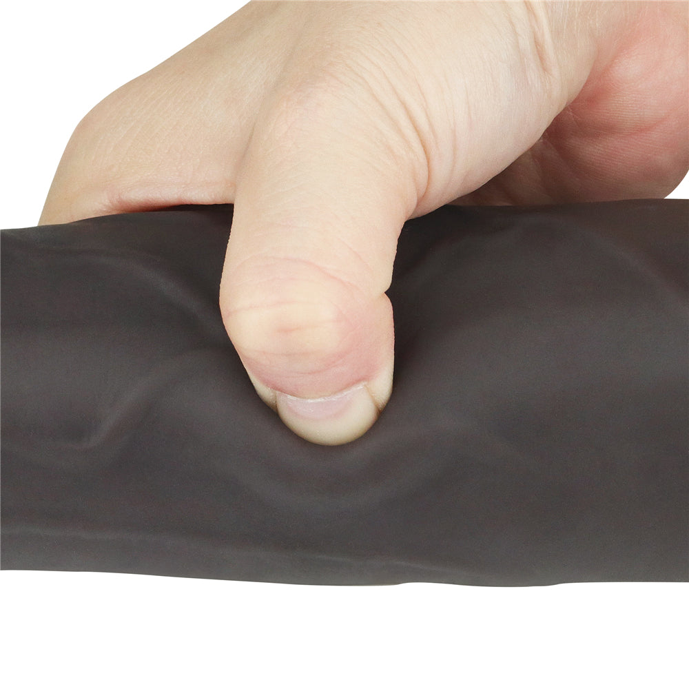 Lovetoy Remote Control Rechargeable Dual Layered Silicone Rotating Dildo 9 inch