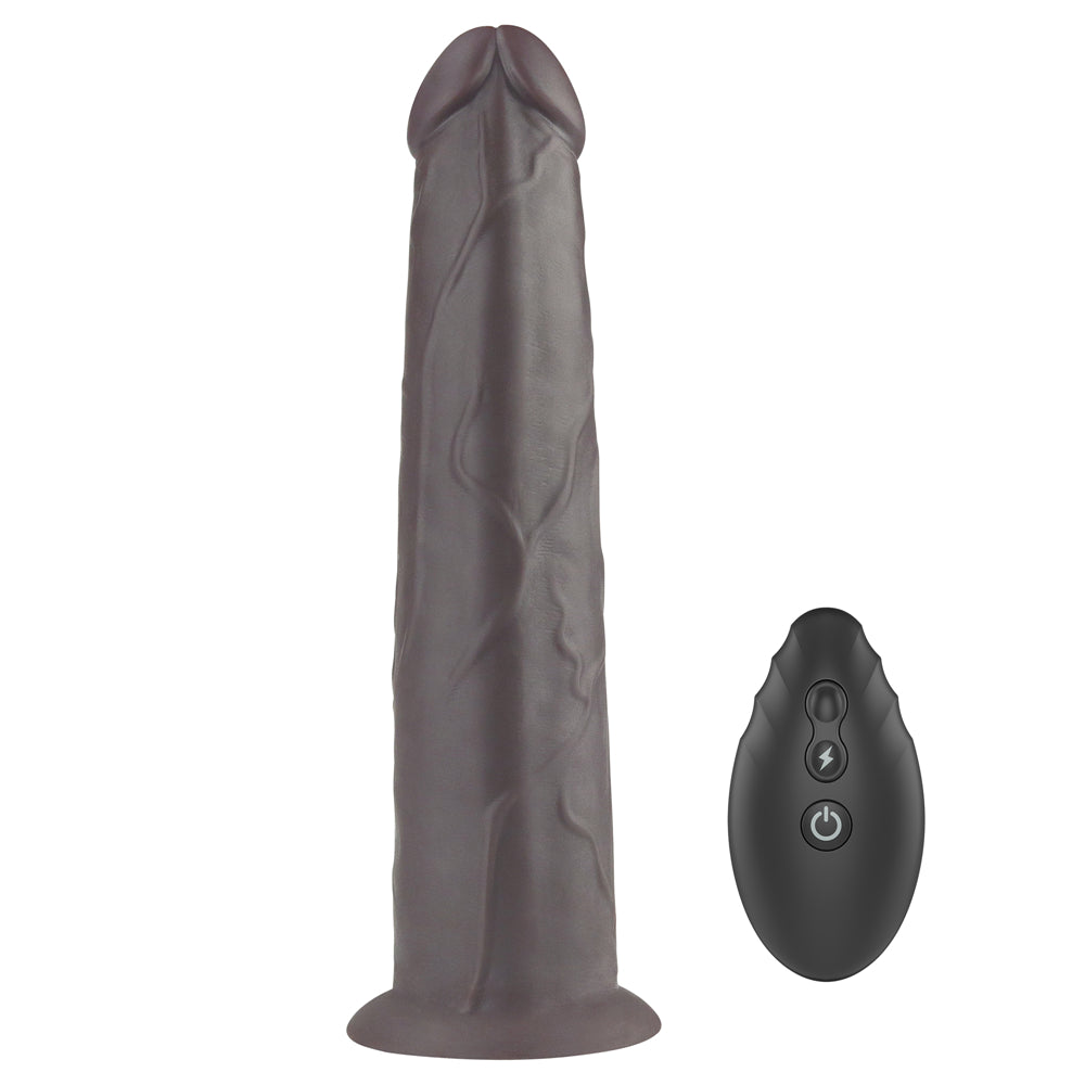 Lovetoy Remote Control Rechargeable Dual Layered Silicone Rotating Dildo 9 inch