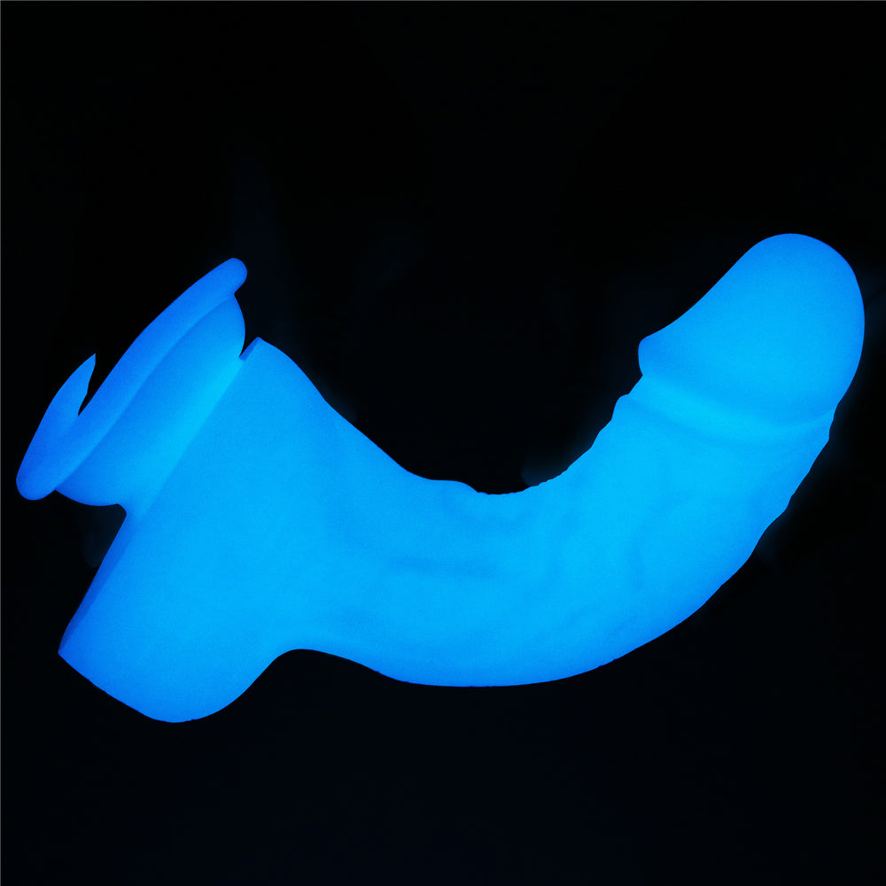 Lovetoy Lumino Play Glow in the Dark Silicone Dildo 7.5 inch