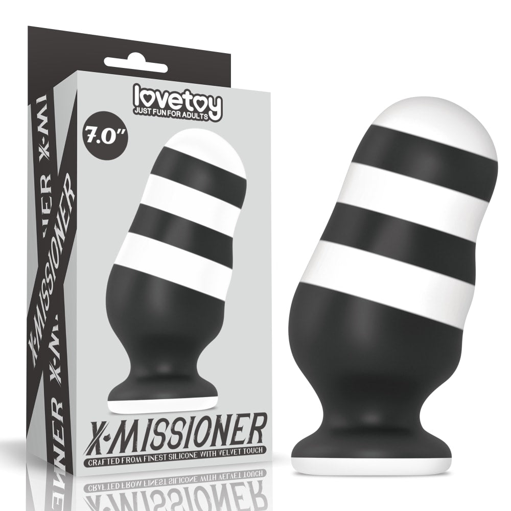 Lovetoy X-Missioner Silicone Butt Plug 7 inch