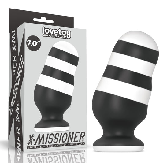 Lovetoy X-Missioner Silicone Butt Plug 7 inch
