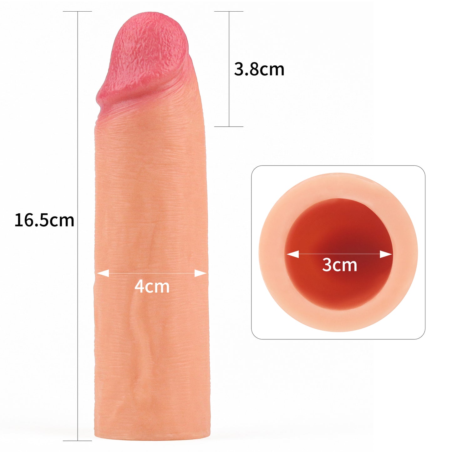 Lovetoy Add 1" Revolutionary Silicone Nature Extender