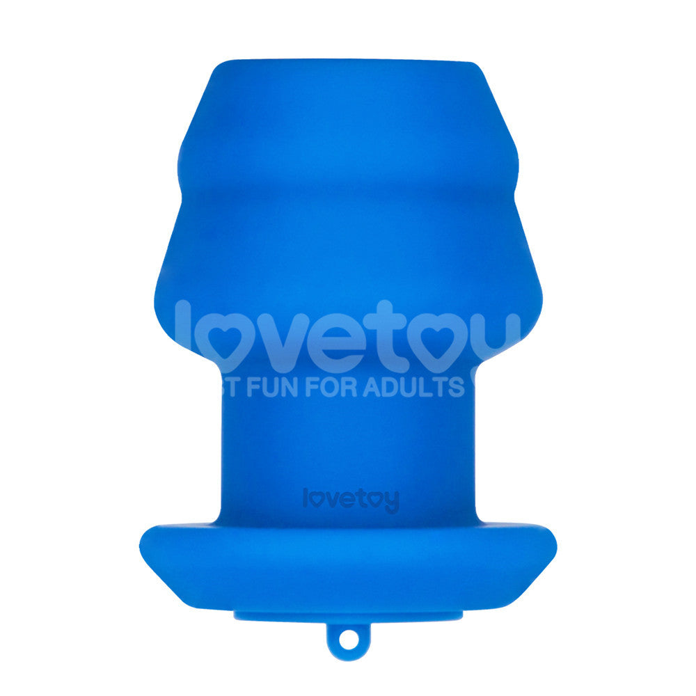 Lovetoy Pinnacle Pro Bulge Peeper Hollow Silicone Anal Dilator with Plug