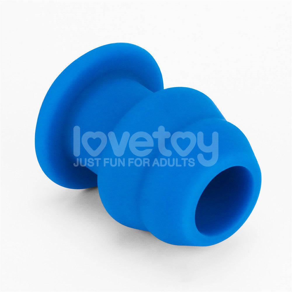 Lovetoy Pinnacle Pro Bulge Peeper Hollow Silicone Anal Dilator with Plug