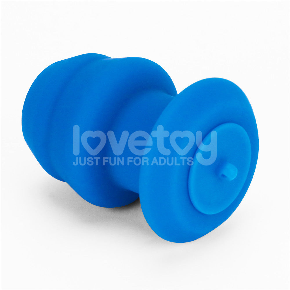 Lovetoy Pinnacle Pro Bulge Peeper Hollow Silicone Anal Dilator with Plug