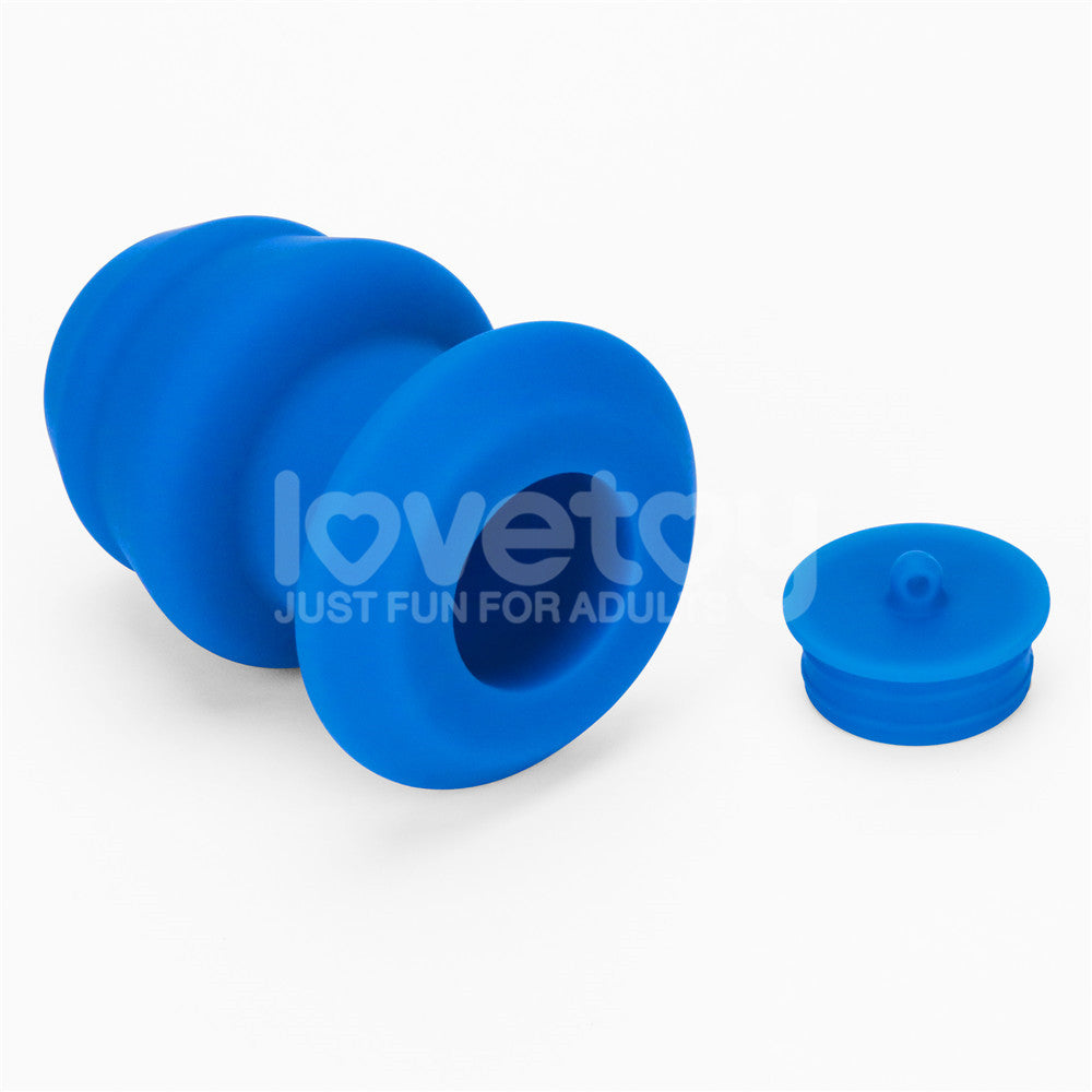 Lovetoy Pinnacle Pro Bulge Peeper Hollow Silicone Anal Dilator with Plug
