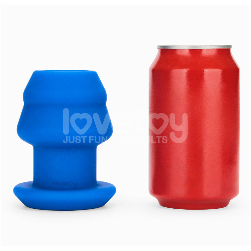 Lovetoy Pinnacle Pro Bulge Peeper Hollow Silicone Anal Dilator with Plug