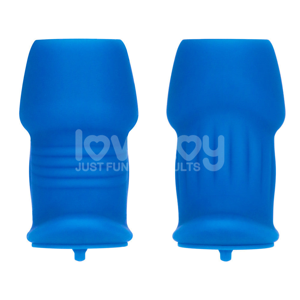 Lovetoy Pinnacle Pro Ribbed Peeper Hollow Silicone Anal Dilator with Plug