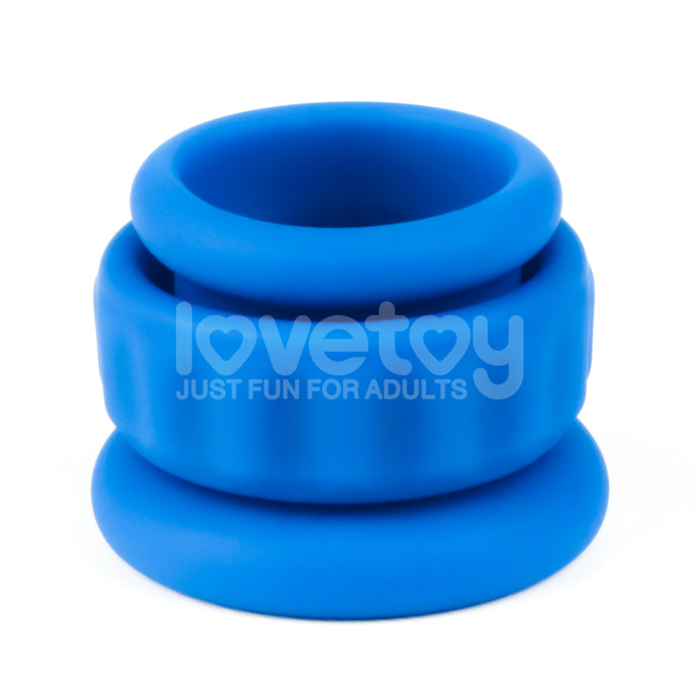 Lovetoy Pinnacle Pro Twin Flex Stretcher (2 Piece) - Penis Ring & Ball Stretcher