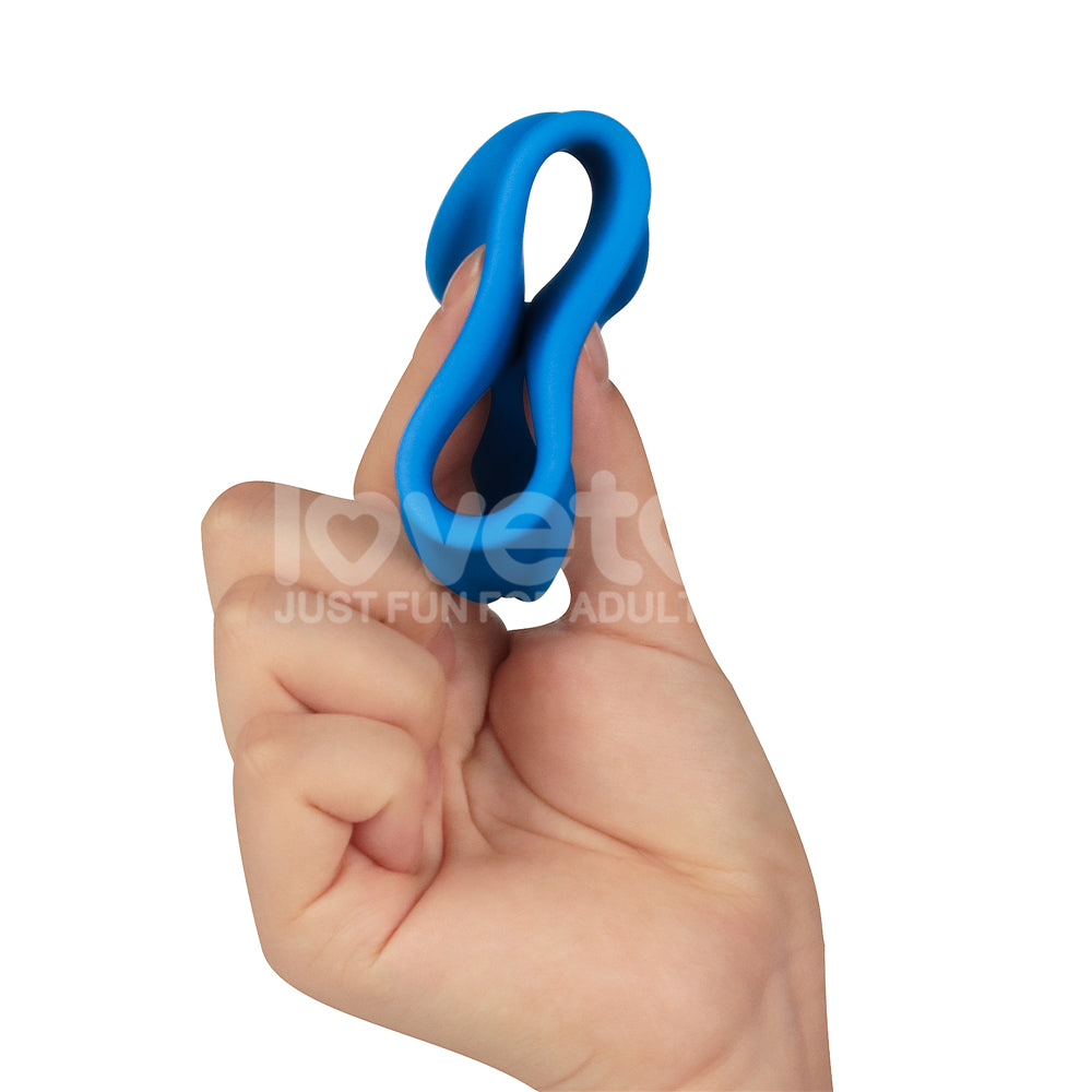Lovetoy Pinnacle Pro Trio Grip Enhancer Sleeve - Penis & Ball Divider