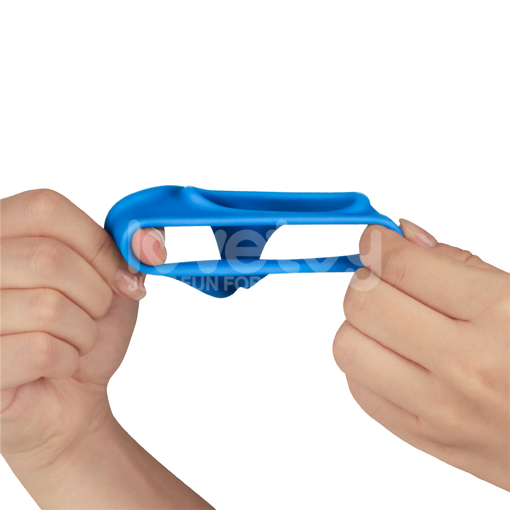 Lovetoy Pinnacle Pro Trio Grip Enhancer Sleeve - Penis & Ball Divider