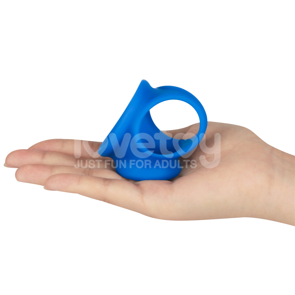 Lovetoy Pinnacle Pro Trio Grip Enhancer Sleeve - Penis & Ball Divider