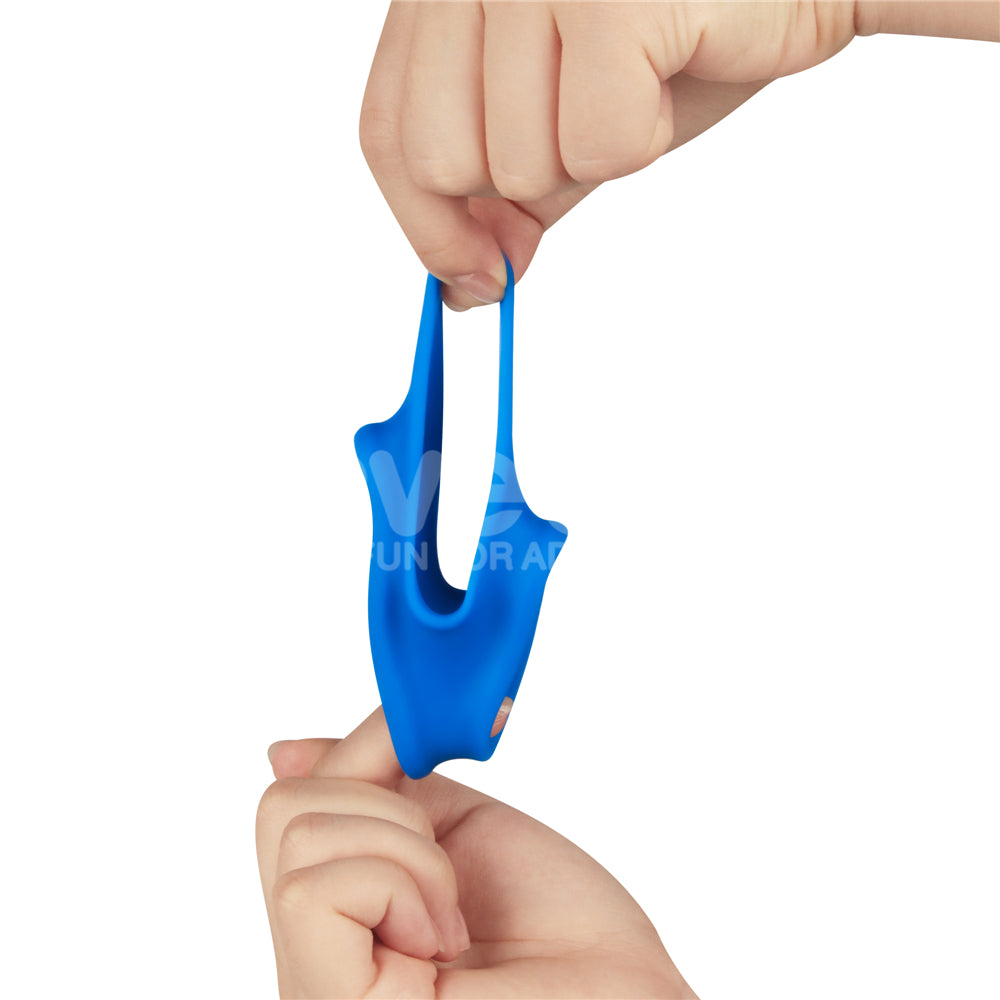 Lovetoy Pinnacle Pro Trio Grip Enhancer Sleeve - Penis & Ball Divider