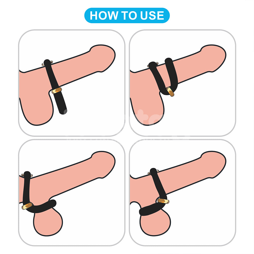 Lovetoy Pinnacle Pro Anyfit Stretcher - Penis Ring & Ball Stretcher